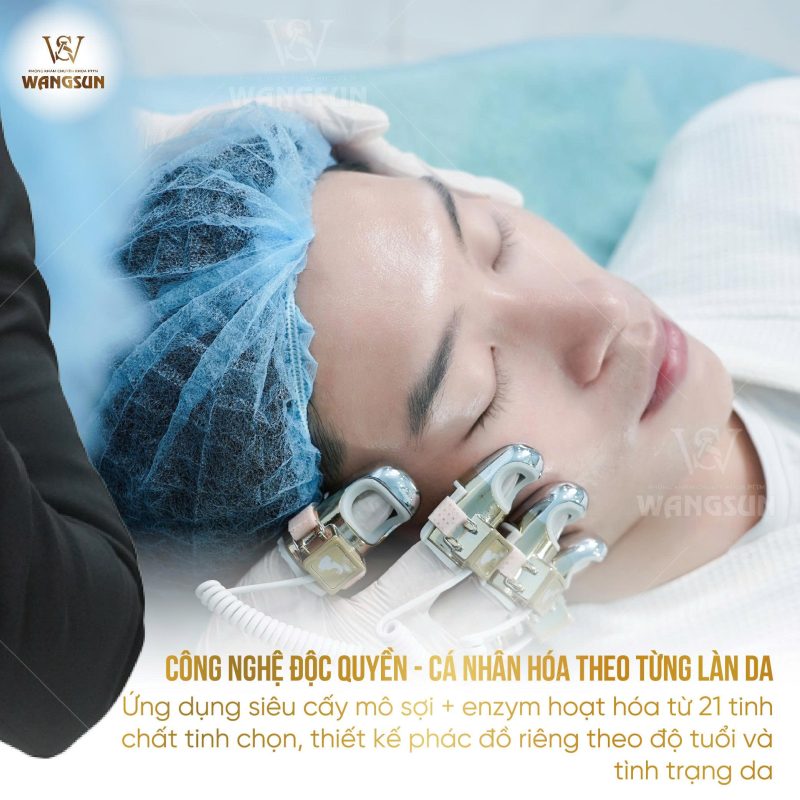 Trẻ hóa da bằng công nghệ WangSun Diamond DNA Plus