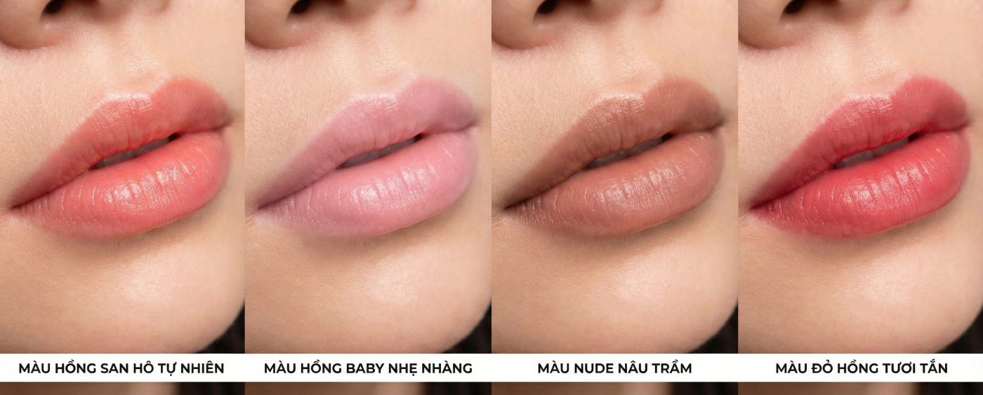 Dấu Hiệu Phun Môi Bị Hỏng: Nhận Biết Sớm & Cách Xử Lý Cấy màu môi sinh học Mega light sau khi bong