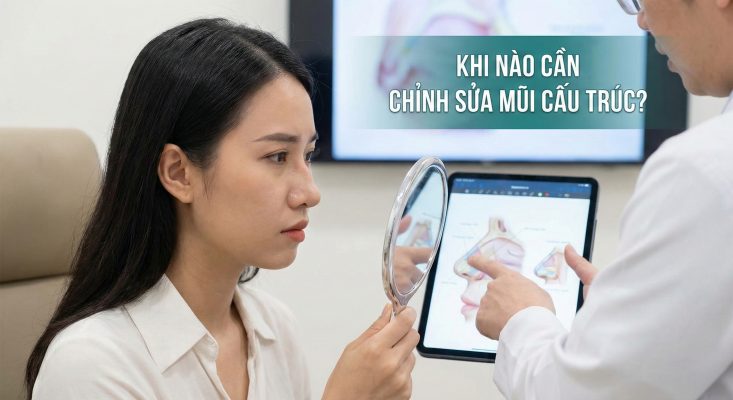 Nâng Mũi Cấu Trúc Có Vĩnh Viễn Không? Giải Đáp Từ Bác Sĩ Khi nào mũi cấu trúc cần sửa lại
