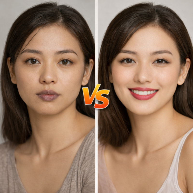 Môi thâm, môi nhạt ảnh hưởng thế nào đến gương mặt