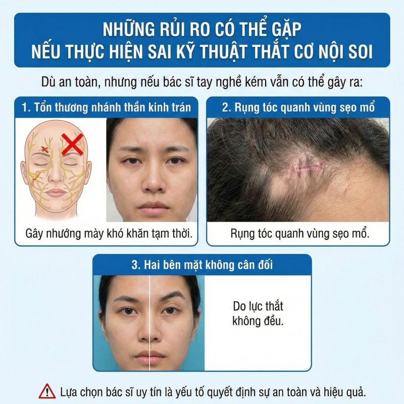 Những rủi ro có thể gặp nếu thực hiện sai kỹ thuat-that-co-noi-soi