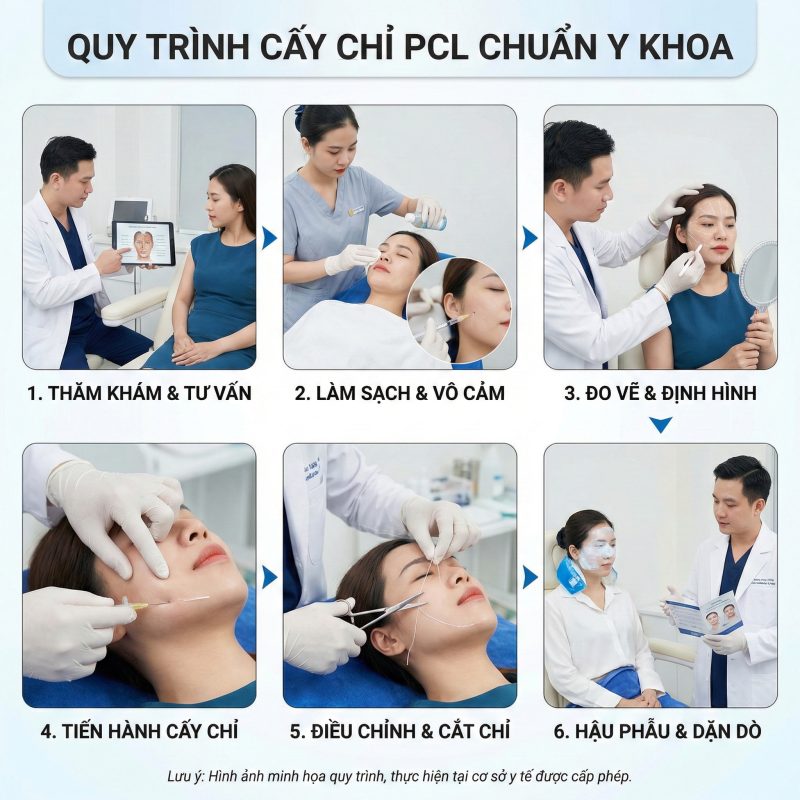 Chỉ PCL Là Gì? Giải Thích Chi Tiết Chỉ PCL Quy trình cấy chỉ PCL