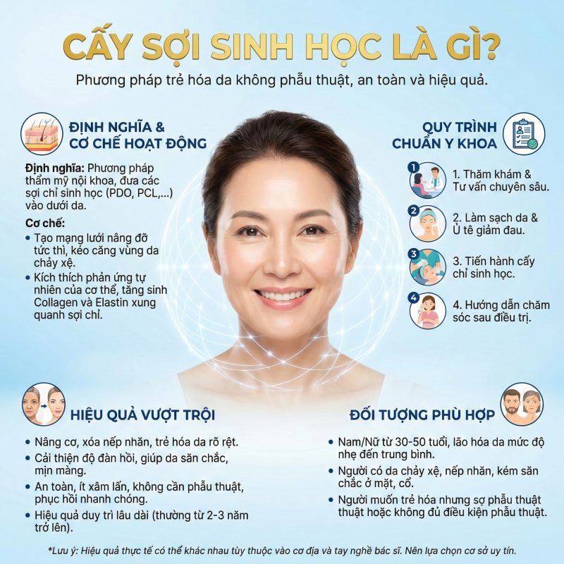 Cấy sợi sinh học giá bao nhiêu? Cập nhật bảng giá mới nhất Cấy sợi sinh học là gì