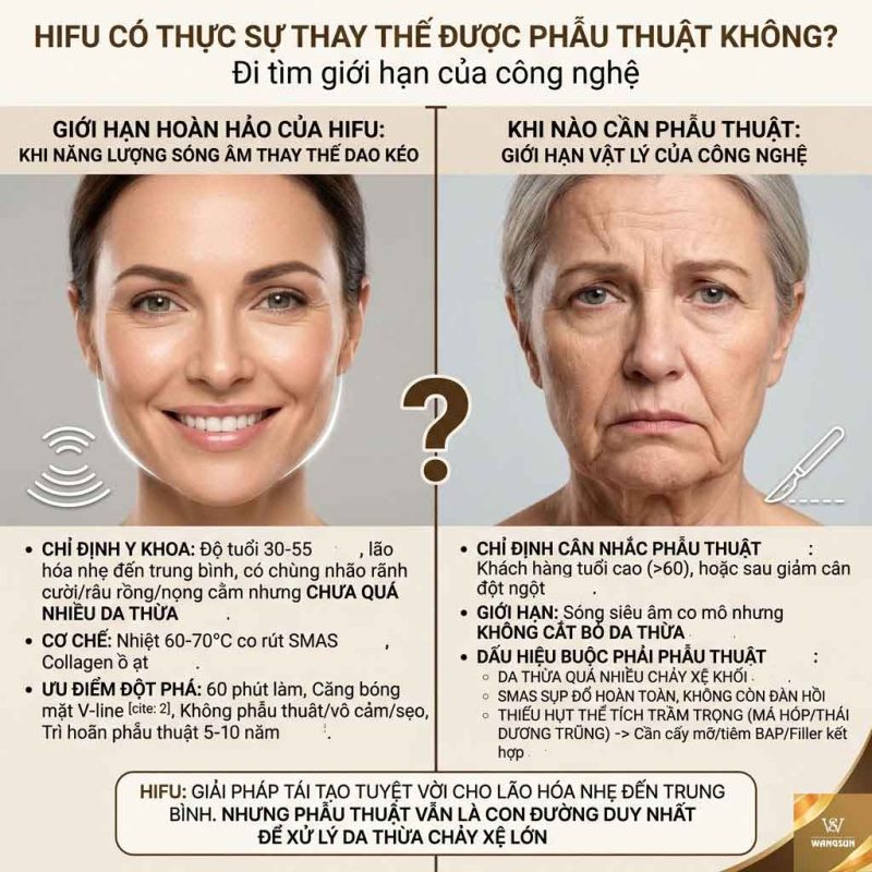 Khám Phá Cơ Chế Nâng Cơ HIFU Không Phẫu Thuật HIFU có thật sự thay thế phẫu thuật căng da mặt