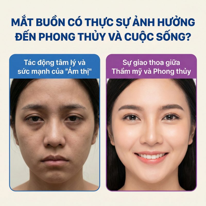 Mắt buồn có thật sự ảnh hướng đến phong thủy và cuộc sống