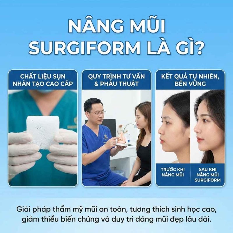 Nâng mũi Surgiform là gì