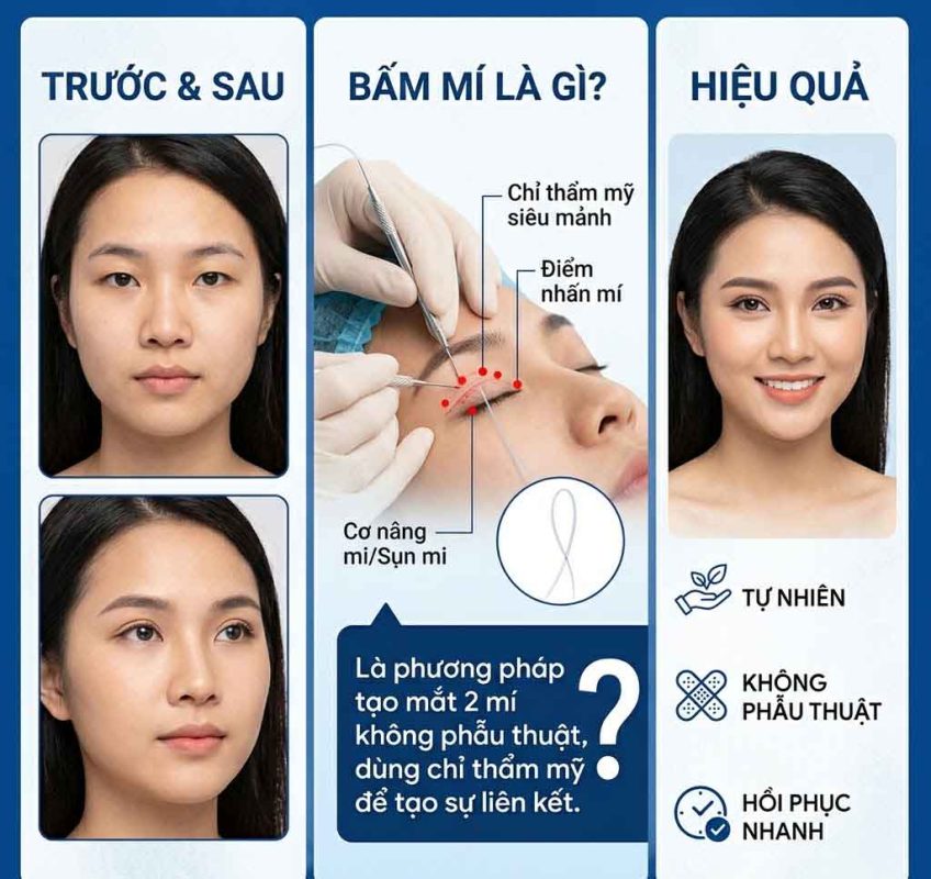 Bấm mí là gì