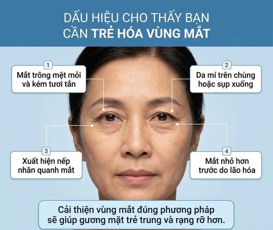 Dấu hiệu cho thấy bạn cần trẻ hóa da