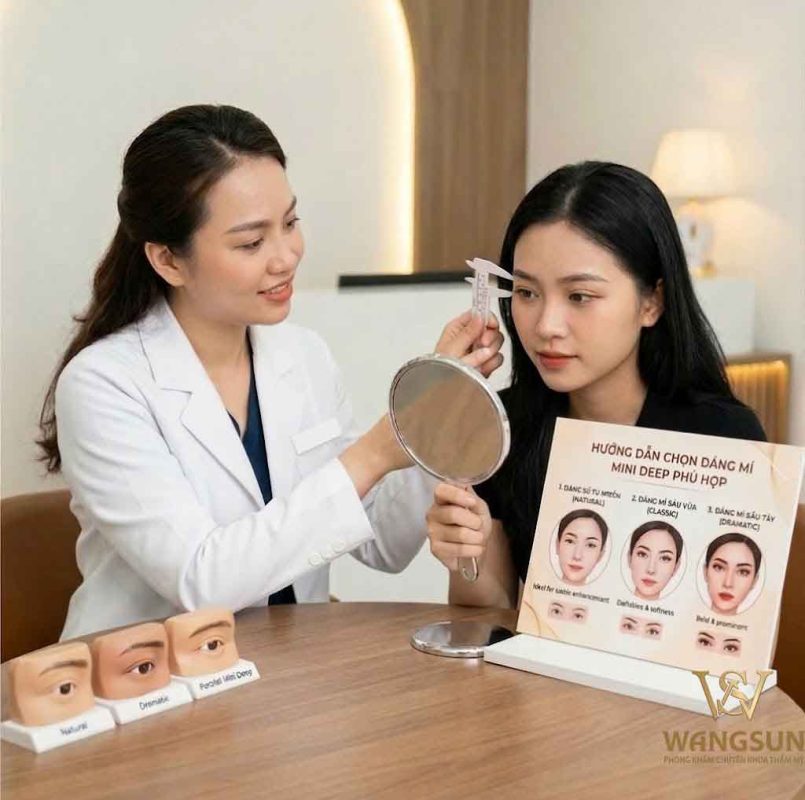 Dáng Mí Phù Hợp Khi Cắt Mí Mini Deep Làm sao để chọn dáng mí mini deep phù hợp