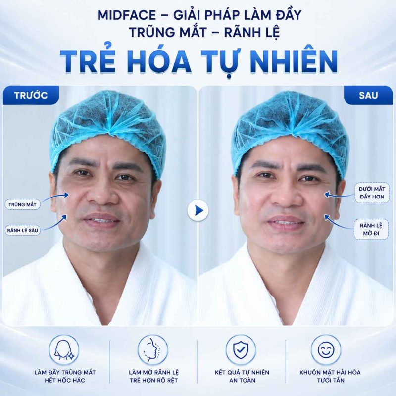 Ai Nên Làm Midface? Những Đối Tượng Phù Hợp Để Trẻ Hóa Vùng Mặt Giữa Tác dụng của căng da midface