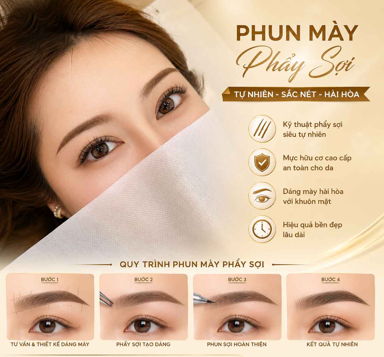Phun mày phẩy sợi WangSun Luxury
