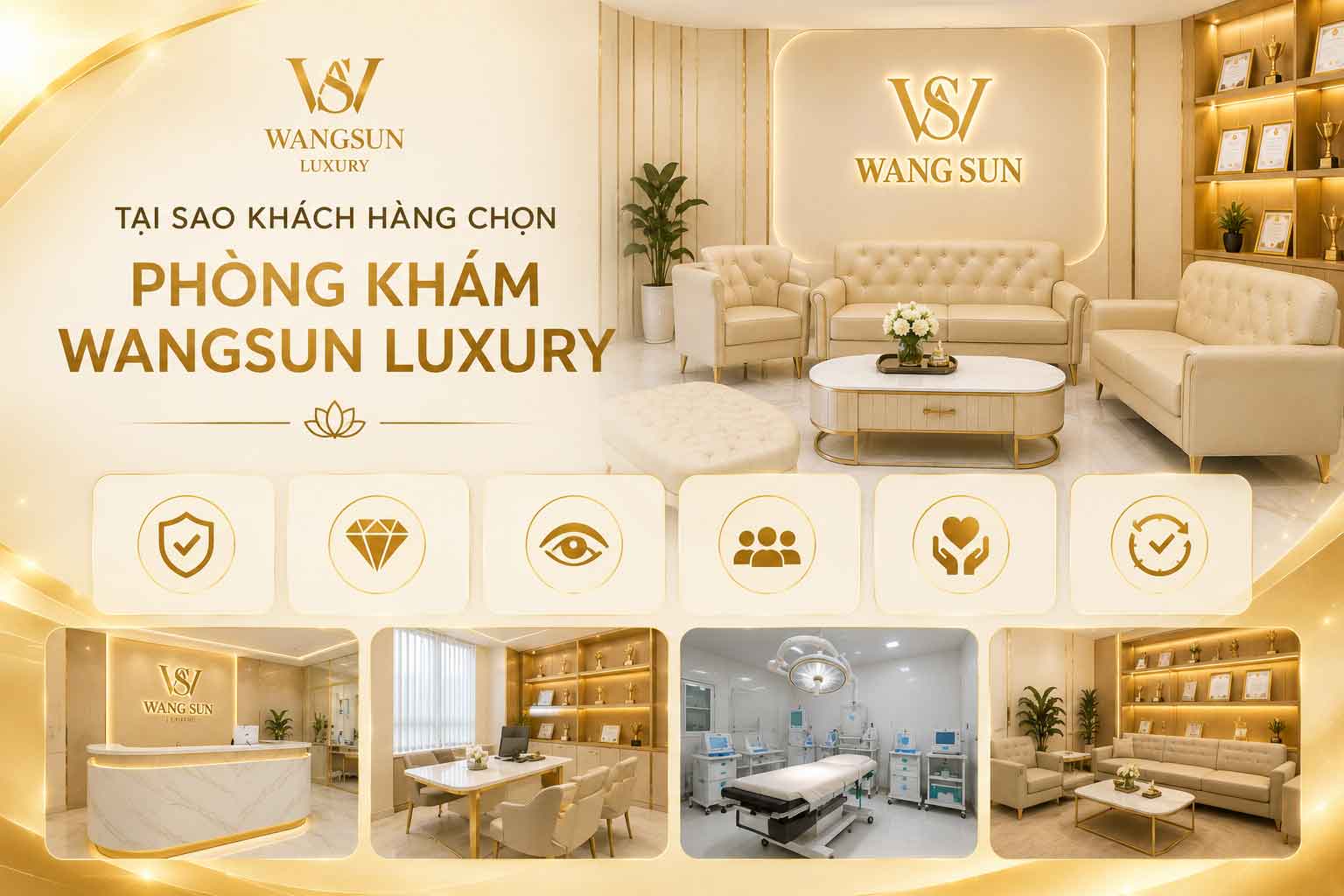 Khách hàng chọn WangSun Luxury sửa mí hỏng