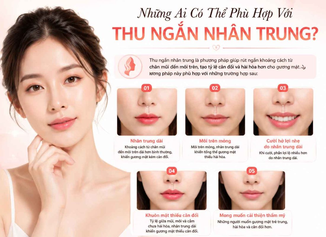 Những ai phù hợp thu ngắn nhân trung