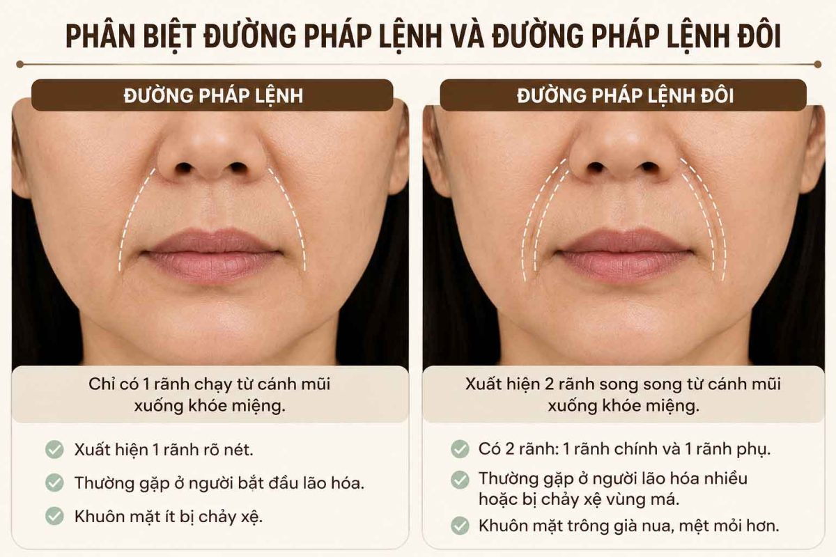 Đường Pháp Lệnh Đôi Là Gì? Nguyên Nhân Và Cách Cải Thiện Hiệu Quả Phân biệt đường pháp lệnh và đường pháp lệnh đôi