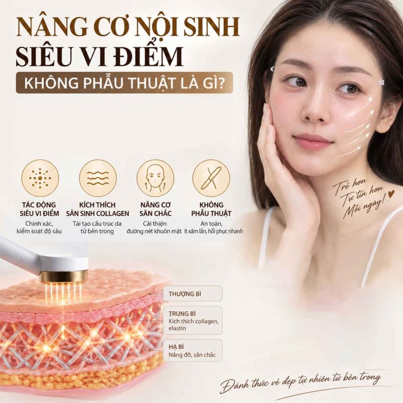 Nâng Cơ Nội Sinh Siêu Vi Điểm Không Phẫu Thuật Là Gì?