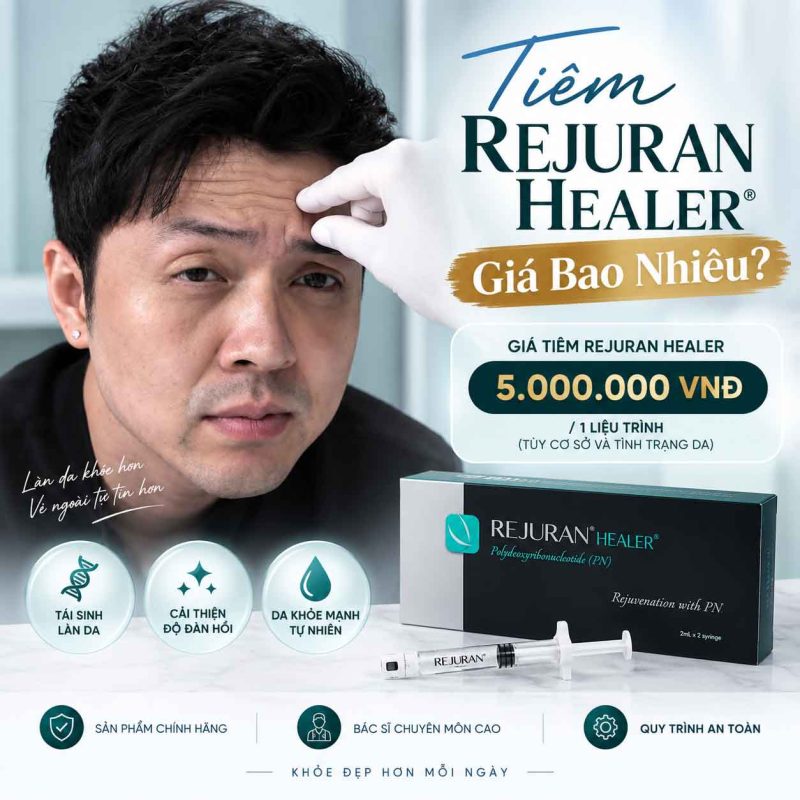 Tiêm Rejuran Healer Giá Bao Nhiêu? Chi Phí Phụ Thuộc Yếu Tố Nào?